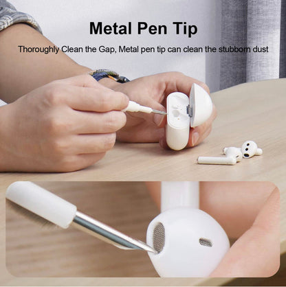GLAMORA™ AirPods Cleaning Kit – 3-in-1 Precision Earbud Cleaner